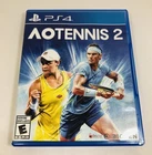 AO Tennis 2 PlayStation 4 Very Clean Disc Sony PS4 Tested