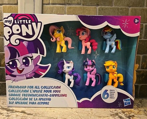 My Little Pony Friendship For All 6 Ponies Figure Collection NEW.