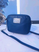 Borsa Michael Kors Mini blu pelle donna tracolla