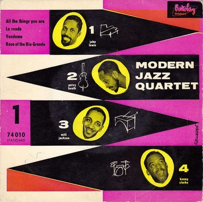 Modern Jazz Quartet* - 1 - All The Things You Are 7'' EP Vinyl Jazz 44552