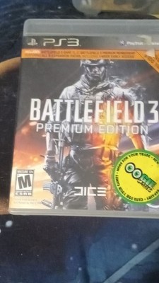 EA Battlefield 3 Premium Edition PS3 Multiplayer Manual NTSC Shooter 2012 M