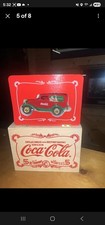 Coca Cola Christmas 1996 Ertl 1932 Ford Panel Delivery Truck w/ Wood Box