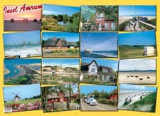 Insel Amrum Tischset Unterlage 44x32 cm 16 Fotos gelb Nordseeinsel