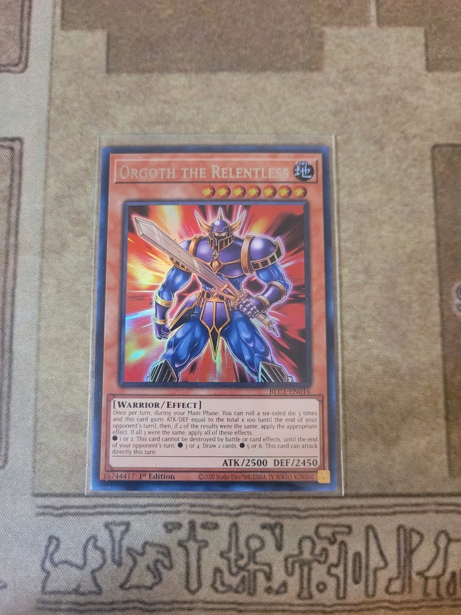 YUGIOH ORGOTH THE RELENTLESS BLC1-EN016 ULTRA 1ST ED NM | eBay