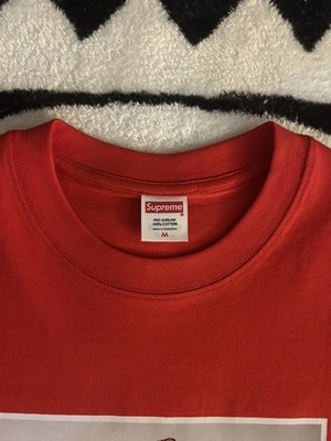 Supreme Playboi Carti Photo Tee Red Medium FW25 flawed | eBay