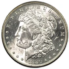 1880-S Morgan Silver Dollar San Francisco Gorgeous Brilliant Uncirculated BU+