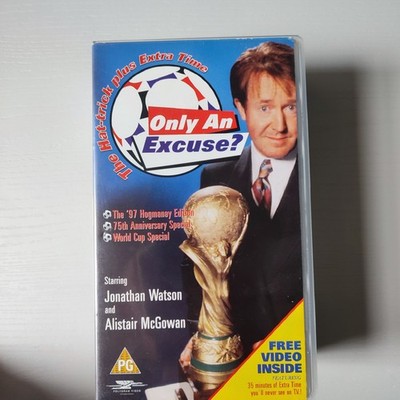 Only An Excuse 1997 Hogmanay Football Scottish Comedy VHS, FREEPOST UK