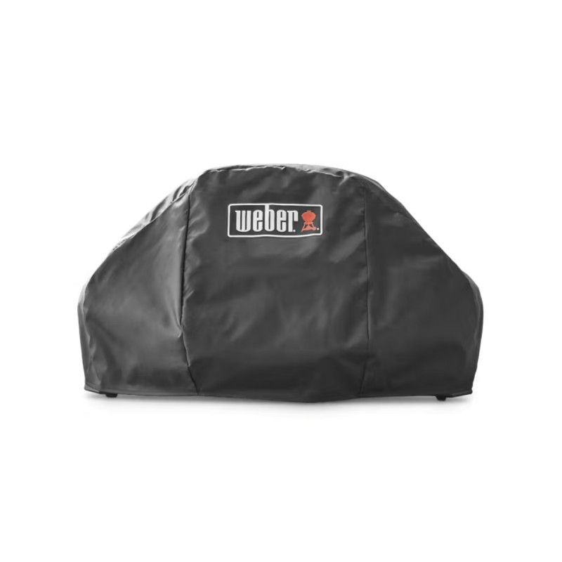 Housse Weber Pulse 2000 noire en polyester impermeable pour barbecue electrique