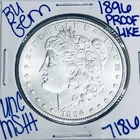 1896 BU UNCIRCULATED MORGAN SILVER DOLLAR AUTHENTIC U.S. MINT FREE SHIPPING 7186