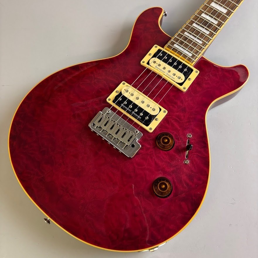 EDWARDS E-KT-QM Red Made in Japan W/Gig bag Electric Guitar Used