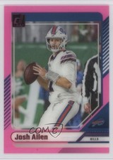 2024 Panini Clearly Donruss Pink Josh Allen #7 15vt