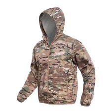 Mens Tactical Jacket Military Lightweight Breathable Army Casual Hooded Coats