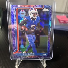 2025 Topps Chrome - Joshua Palmer Purple Refractor /75