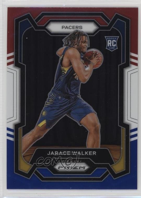 2023-24 Panini Prizm Red White & Blue Prizm Jarace Walker #168 7u1