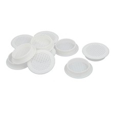 Cabinet Shoes Plastic Square Mesh Hole Vent Air Lid 53mm 10pcs