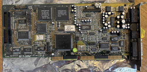 Creative Sound Blaster 16 Pro ISA (CT2700) Sound Card Vintage 1993 Tested works