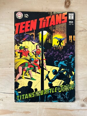 DC Comics TEEN TITANS Issue 20 Titans Fit The Battle Of Jericho! VG+