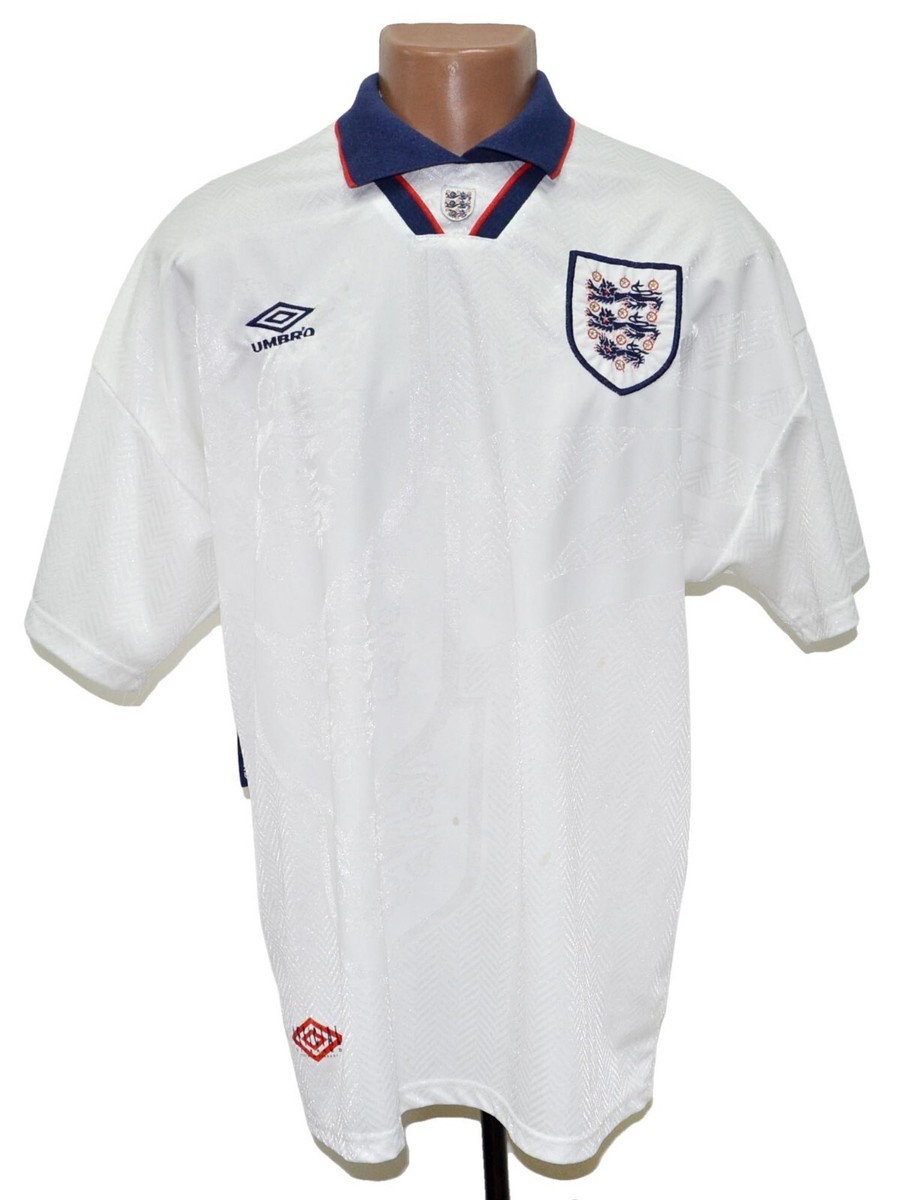 1993-1995 イングランド代表 ホームユニフォーム UMBRO ENGLAND 1993/1995 HOME FOOTBALL SHIRT UMBRO SIZE XL | eBay
