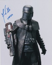 MARTIN WILDE signed Autogramm 20x25cm STAR WARS in Person autograph COA