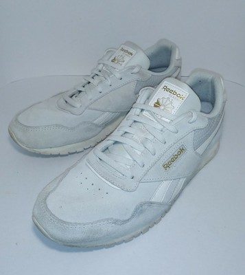 Size 10 Reebok Classic Men's Leather Shoes White 1Y3001 Men's | eBay