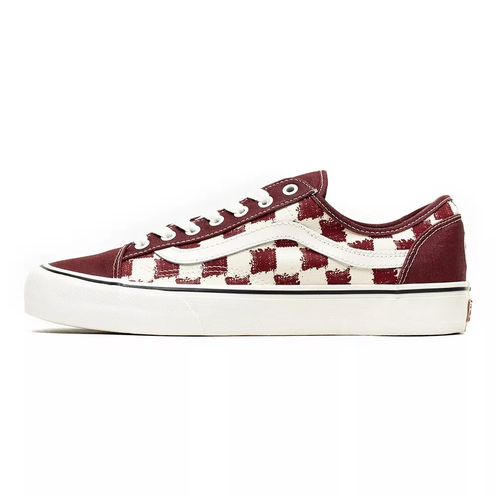 Vans style 36 red checkerboard hotsell