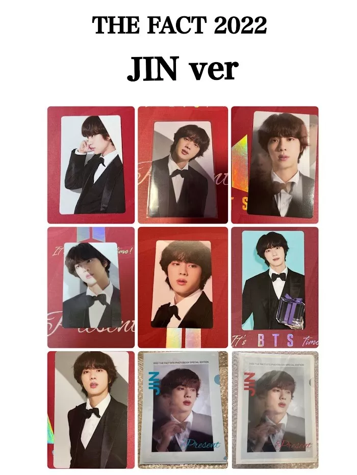 BTS JIN 2022 THE FACT PHOTOBOOK SPECIAL EDITION Official Photocard PC