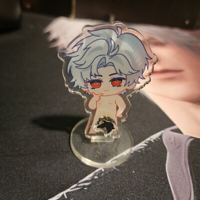 Love and deepspace sylus crow naked acrylic standee, spin his bird