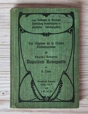 1907 Regime moderno Napoleone Bonaparte libro antico