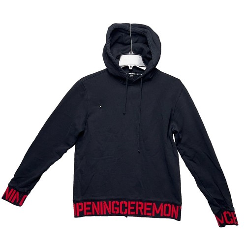 OPENING CEREMONY ロゴパーカー Opening Ceremony logo-print Hoodie | Black | FARFETCH