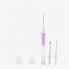 CraftyStitch Embroidery Pen Kit - DIY Sewing with Painting Pens, Stitching Punch