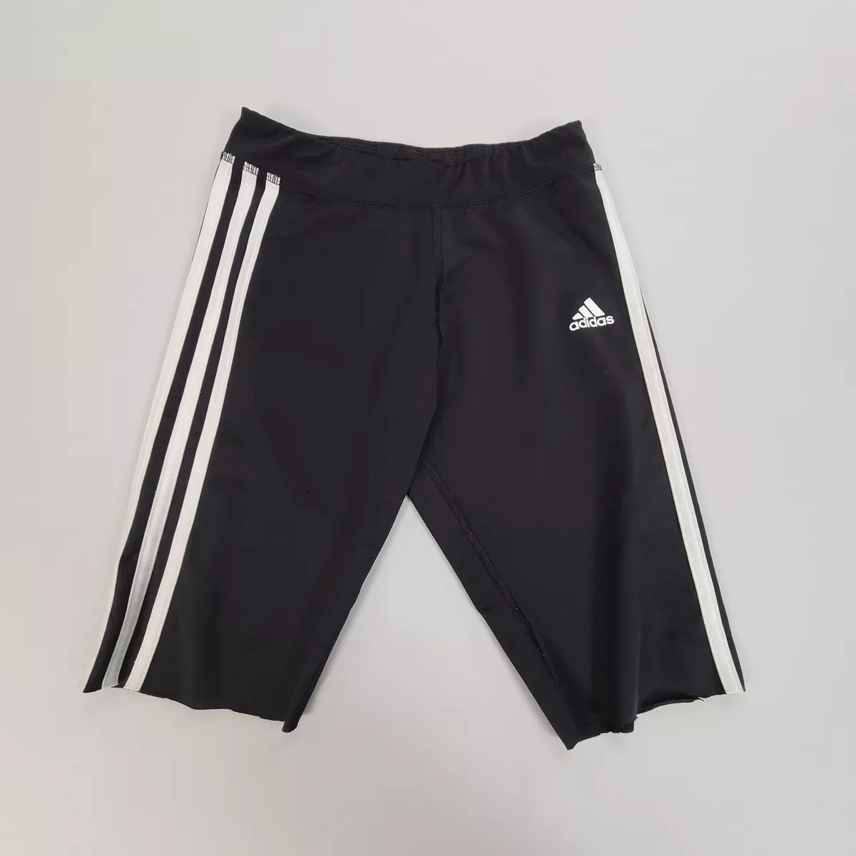 Adidas Shorts Womens Large Black Capri Shorts Outdoors Cut Off Comfort  Ladies