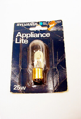 GE 25T8DC/BL Appliance Light Bulb 25W, T8, Double Contact Base | $6.45  |
