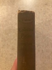 1909-1935 Collected poems of T.S. Elliot First American Edition w/o book jacket