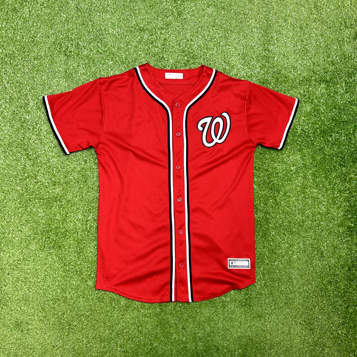 Bryce Harper Majestic Washington Nationals Alternate Red Youth XL