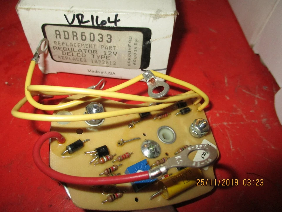 IHC--GM-MACK- CAMIONES H/D-SERIE 25-SI - INTERNO 12 VOLTIOS--REGULADOR DE VOLTAJE- Foto 2 de 2