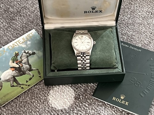 Rolex Datejust 36 Data Bracciale Jubilee Grey Dial Argentè 16030 Automatic  1570 | eBay