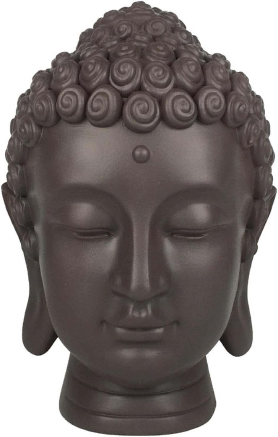 Statuette Tête de Bouddha de 20cm pour créer une ambiance zen dans votre salon