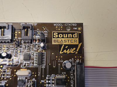 Creative SoundBlaster Live! CT4760 + Live!Drive CT4860 TESTED | eBay