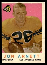 1959 Topps Football #70 Jon Arnett VG *e3