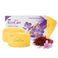 Kozicare Kojic Acid Soap & Saffron Face Cream Combo soap 3ps 75g cream 15gm