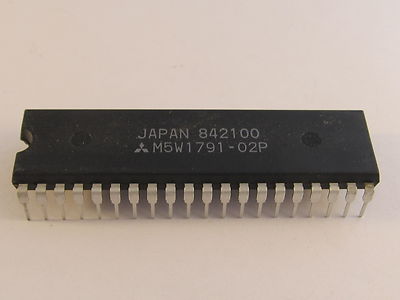 2 Stück/pcs - M5W1791-02P MITSUBISHI Floppy Disk Controller DIP40 ( FD1791 )
