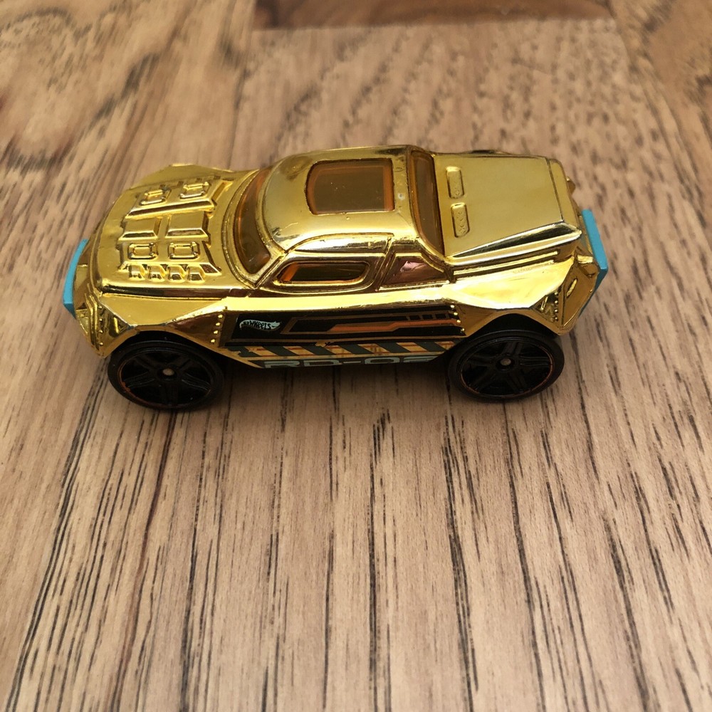 Hot Wheels Gold RD-08 1:64 Scale Diecast Toy Car Model Mattel
