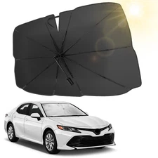 JOYTUTUS Windshield Sun Shade Umbrella 51''x 29''
