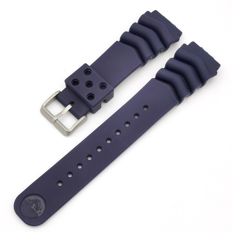RUBBER STRAP FIT FOR SEIKO DIVER 