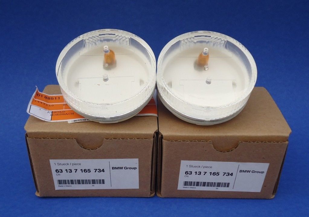 03-08 BMW 63137165734 Z4 E85 E86 CLEAR SIDE MARKER LAMP