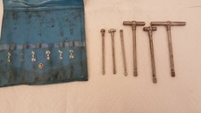 Telescoping gage set 6 pc PEC 3s-6 5/16"-6" satin finish long made in USA