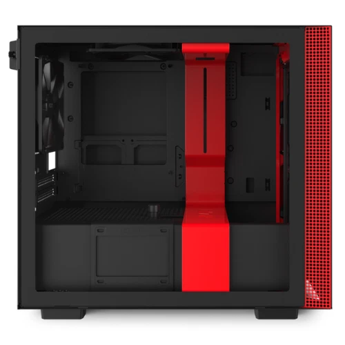 NZXT H210i Matte Black and Red PC Computer Mini Tower Case CA-H210I-BR - Image 4 of 4