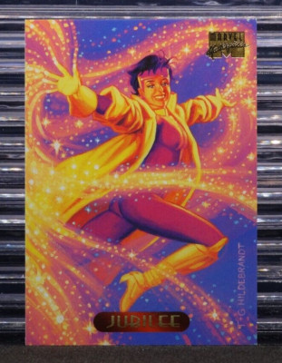 Jubilee 1994 Fleer Marvel Masterpieces Hildebrandt Brothers #58 X-Men Card