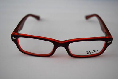Ray-Ban Small Junior Burgundy Red Optical RB1530 3664 46-16-125 Eyeglasses A