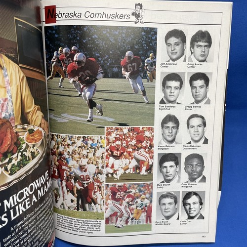 1987 Sugar Bowl Original Game Program LSU Vs Nebraska 53rd Annual 1/1/87 USF&G - Picture 14 of 15